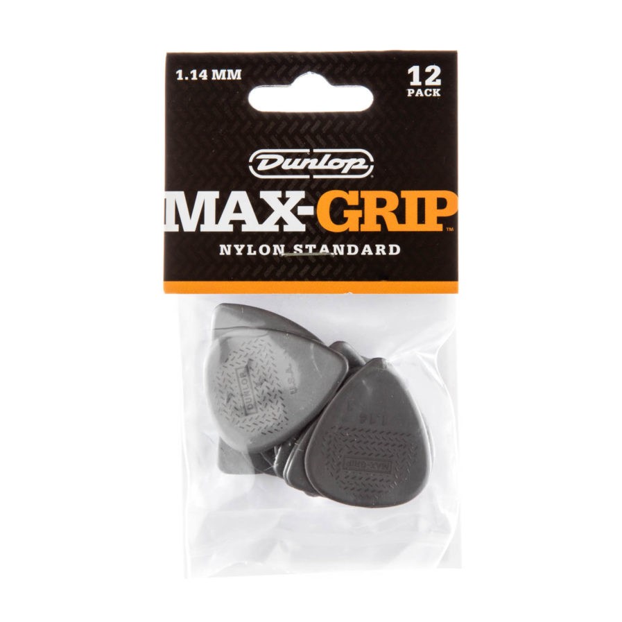 DUNLOP Mediators Max-Grip Standard x 12 1,14 mm