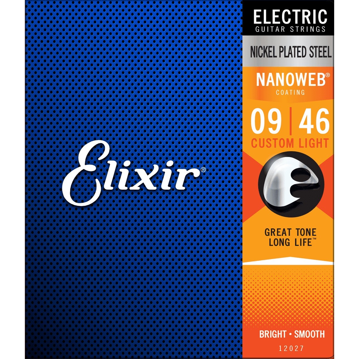 ELIXIR Cordes Electriques Nanoweb Jeu Custom Light 9-46