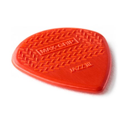 DUNLOP Mediators Max-Grip Jazz III x 6 Nylon