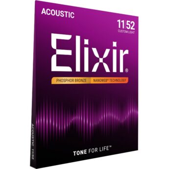 ELIXIR Cordes Acoustiques Nanoweb
