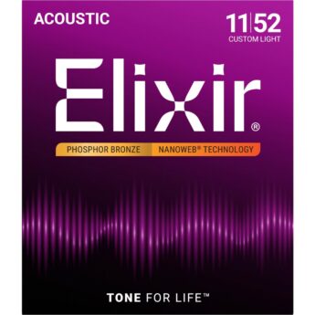 ELIXIR Cordes Acoustiques Nanoweb