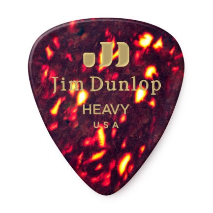 DUNLOP Mediators Celluloid x 12 Heavy