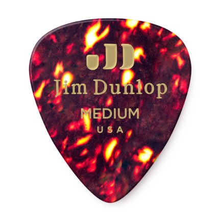 DUNLOP Mediators Celluloid x 12 Medium