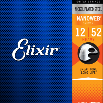 ELIXIR Cordes Électriques Nanoweb Jeu Heavy 12-52