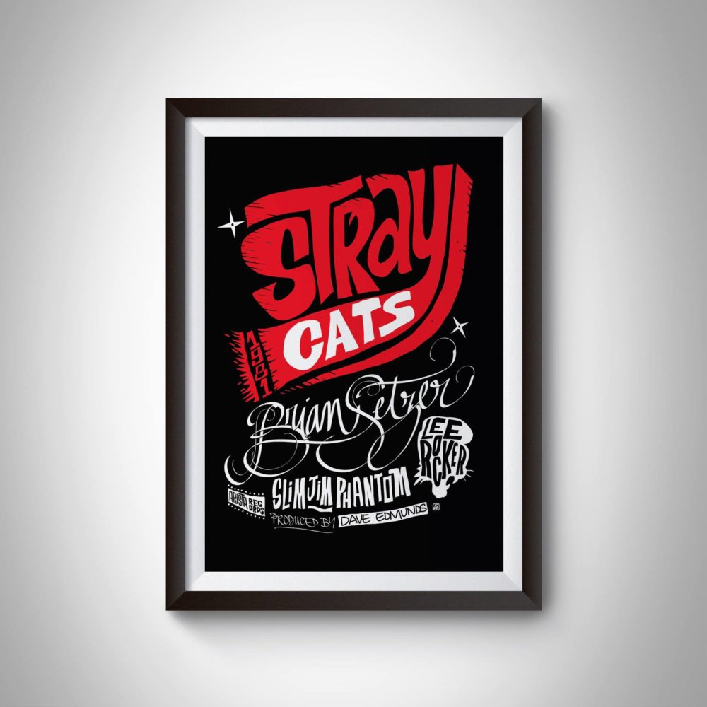 Affiche STRAY CATS
