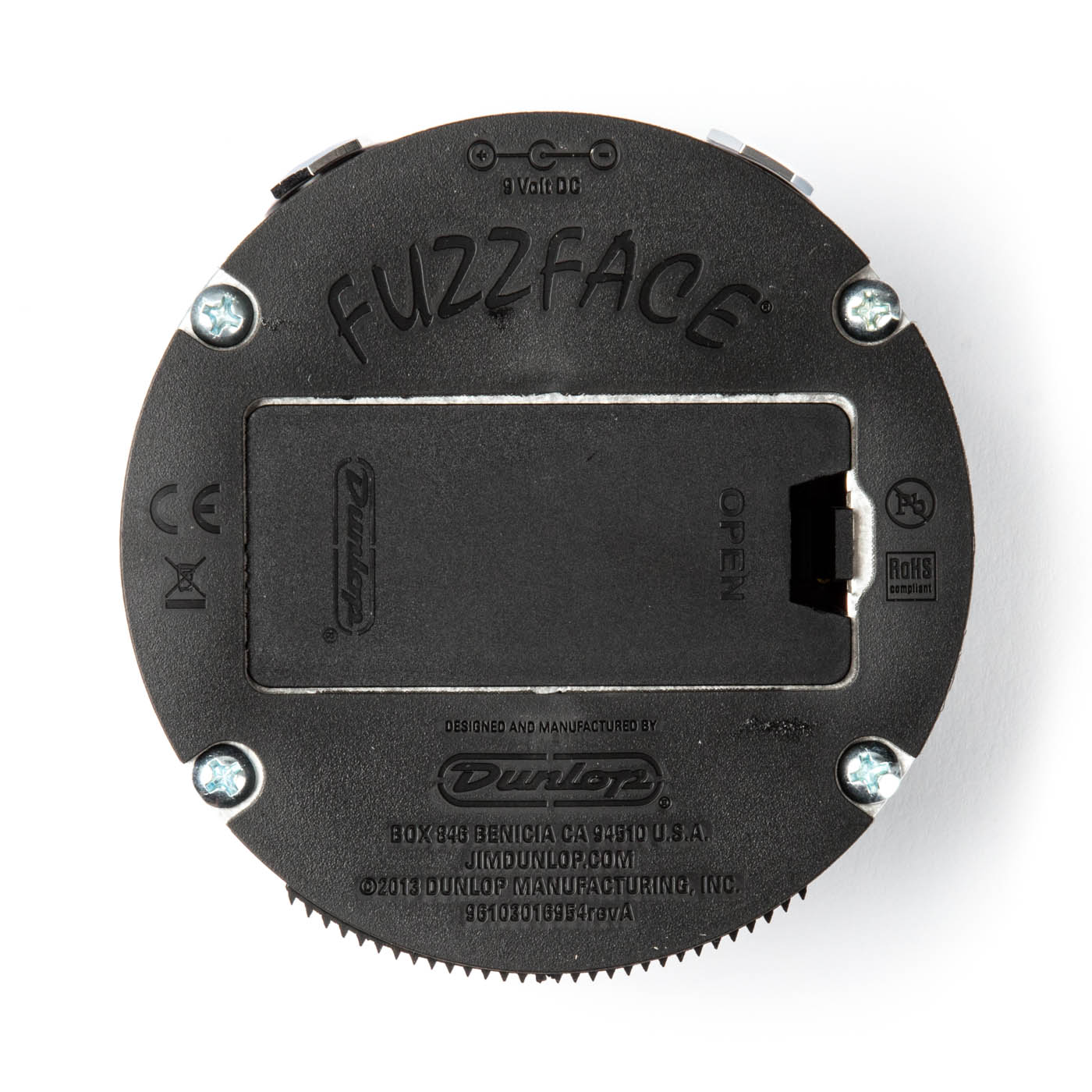 DUNLOP Jimi Hendrix Fuzz Face Mini Distortion - 11611030001.BACK DUNLOP Jimi Hendrix Fuzz Face Mini Distortion