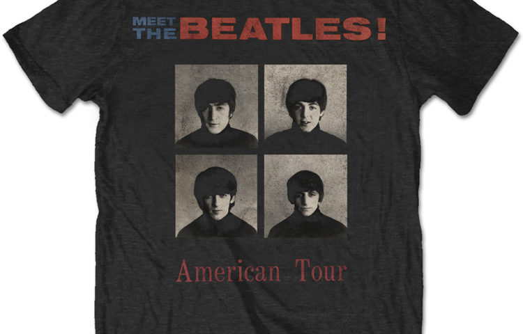 T-shirt THE BEATLES American Tour 1964