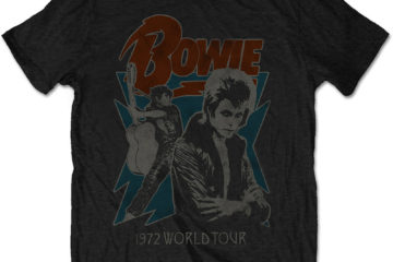 T-shirt DAVID BOWIE 1972 World Tour