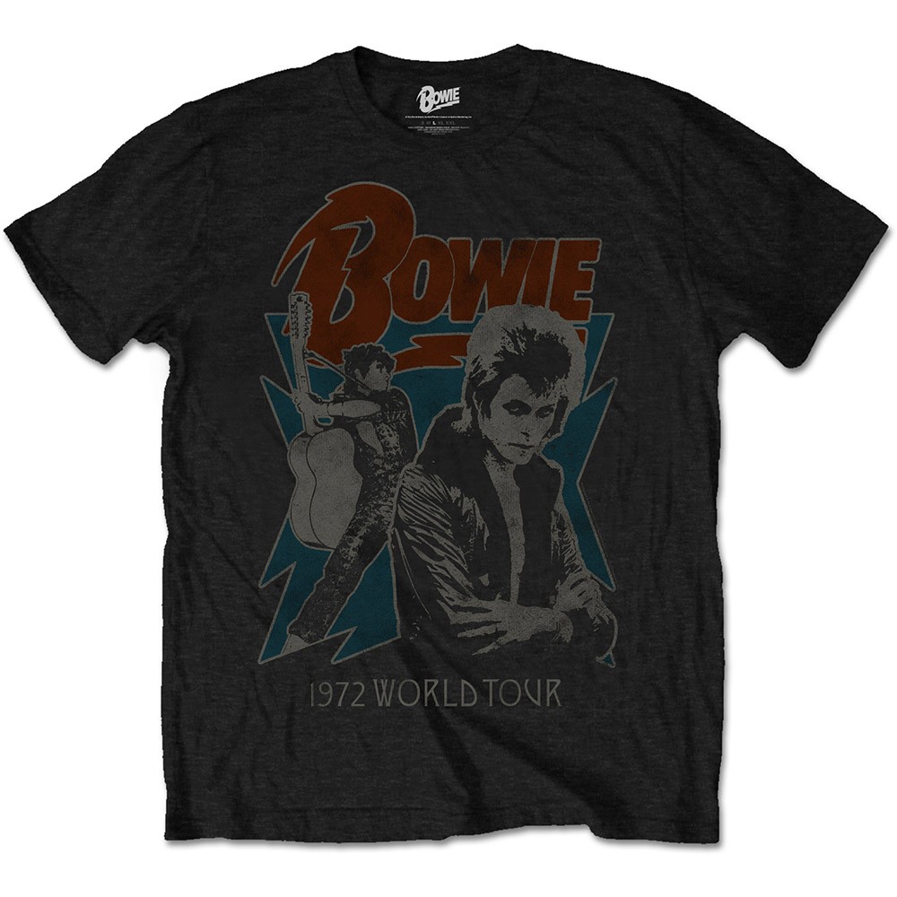 T-shirt DAVID BOWIE 1972 World Tour T-shirt DAVID BOWIE 1972 World Tour