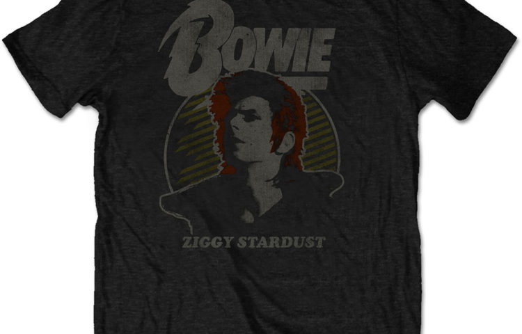 T-shirt DAVID BOWIE Vintage Ziggy