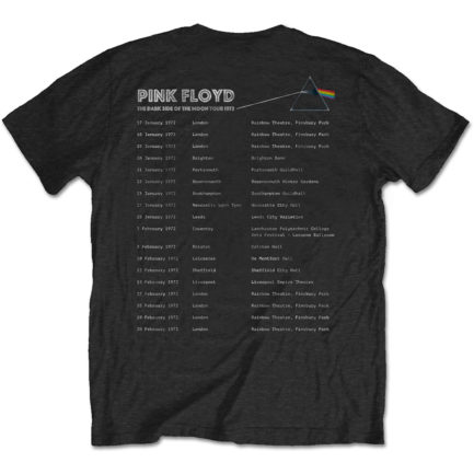 T-shirt PINK FLOYD Dark Side Of The Moon 1972 Tour