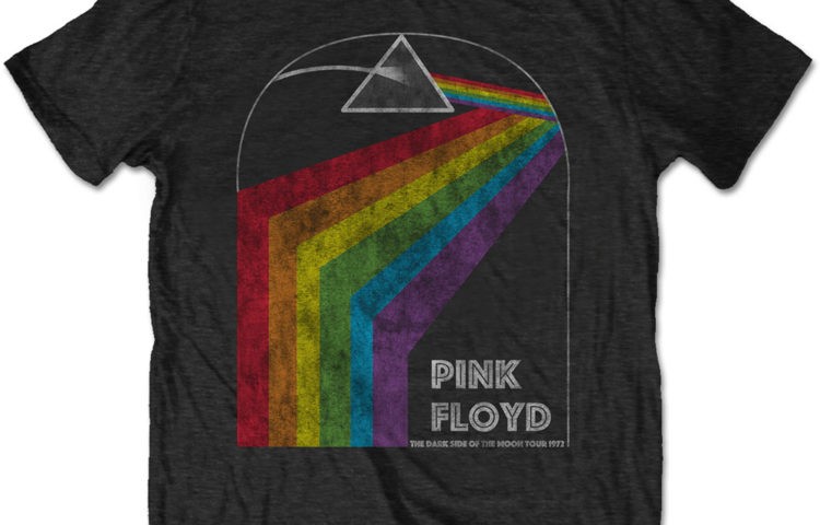 T-shirt PINK FLOYD Dark Side Of The Moon 1972 Tour