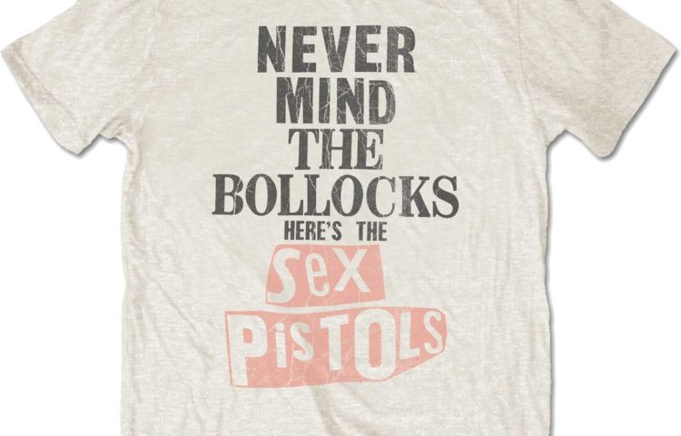 T-shirt SEX PISTOLS Bollocks Distressed