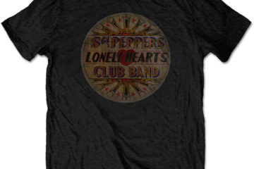 T-shirt THE BEATLES Vintage Drum Head