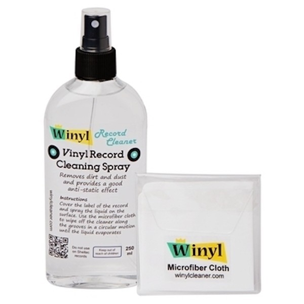 WINYL SPRAY Nettoyant Pour Disques Vinyles 250 ml