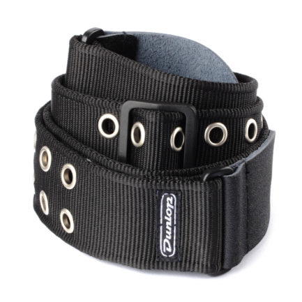 DUNLOP Sangle Standard Black Grommet
