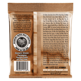 ERNIE BALL Cordes Acoustiques Earthwood Phosphor Bronze Jeu Light 11 52