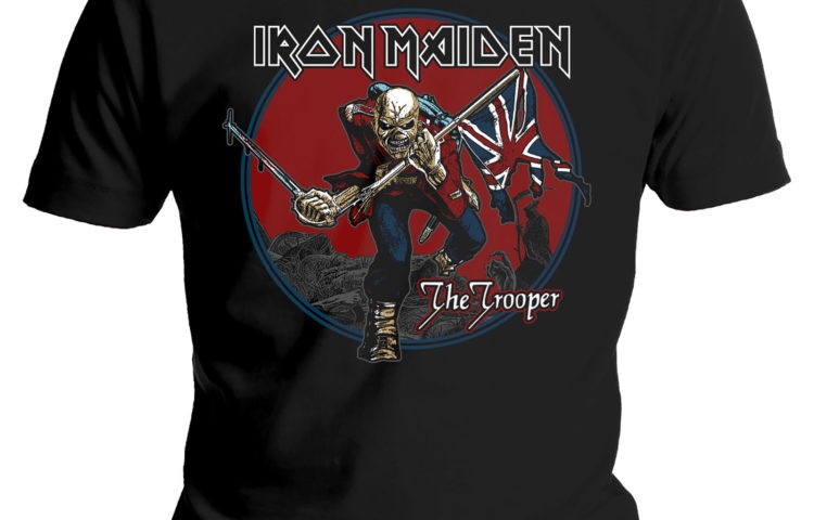 IRON MAIDEN Trooper Red Sky