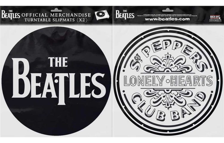 THE BEATLES Drop T Logo Sgt Pepper Drum