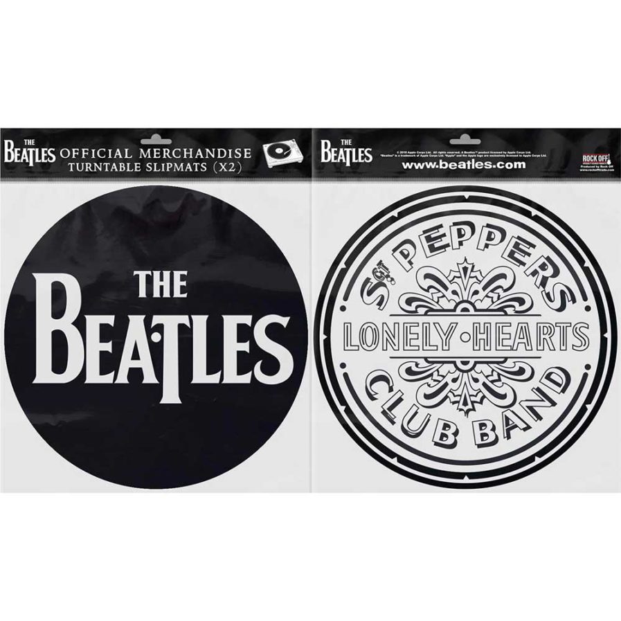 THE BEATLES Drop T Logo Sgt Pepper Drum