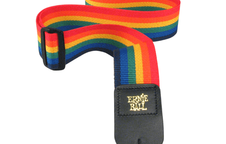 ERNIE BALL Sangle Polypro Arc En Ciel
