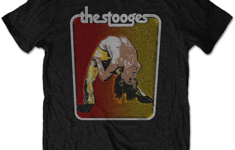 T-shirt IGGY AND THE STOOGES Iggy Bent Double