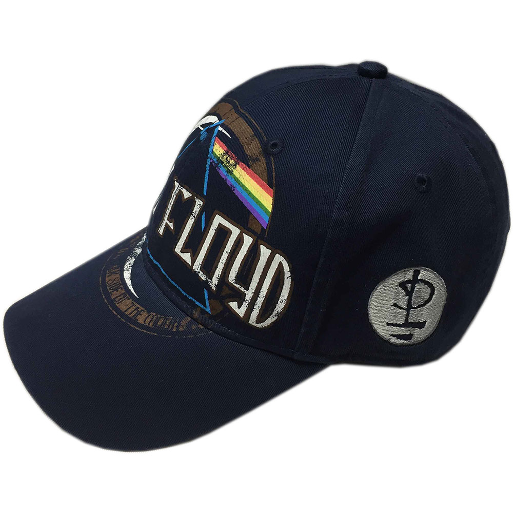 PINK FLOYD Dark Side Of The Moon Album Distressed Navy Blue