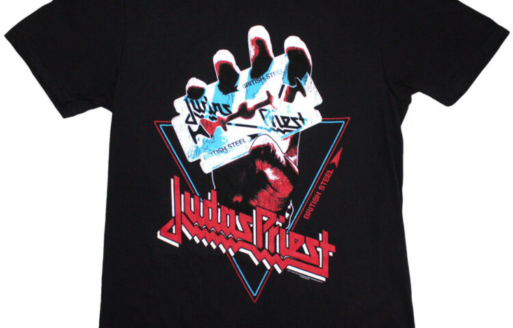 T-shirt JUDAS PRIEST British Steel Hand Triangle
