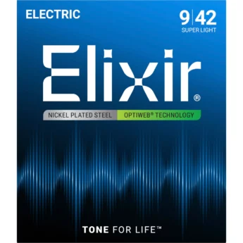 ELIXIR Cordes Electriques Optiweb Super Light 9-42