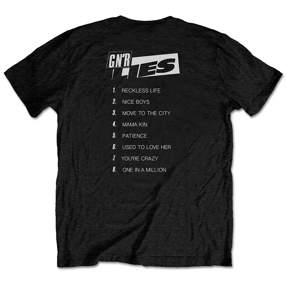 GUNS N ROSES Lies Track List