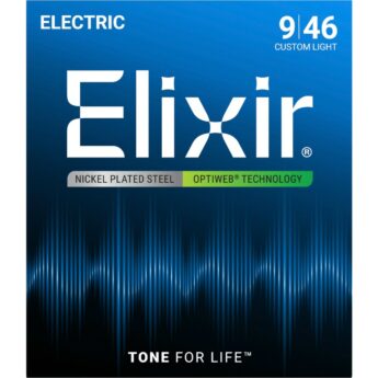ELIXIR Cordes Electriques Optiweb Custom Light 9 46