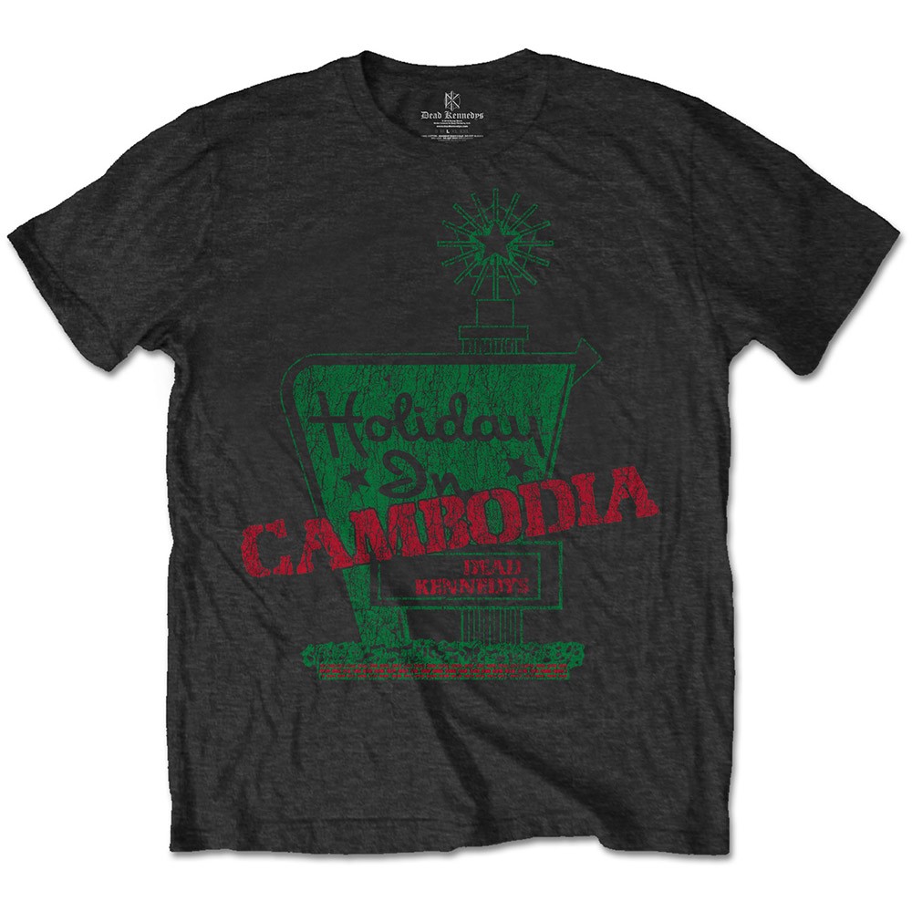 T-shirt DEAD KENNEDYS Holiday In Cambodia