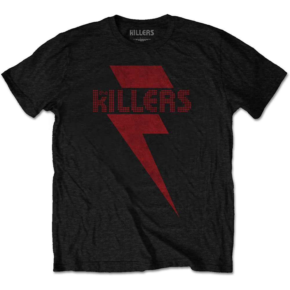 T-shirt THE KILLERS Red Bolt