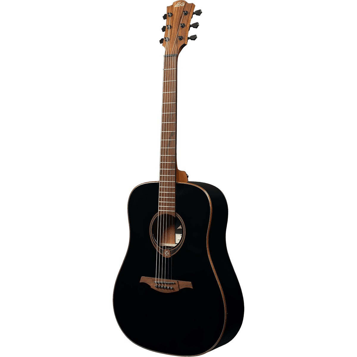 LAG Tramontane 118 Dreadnought Cutaway Electro Black LAG Tramontane 118 Dreadnought Cutaway Electro Black