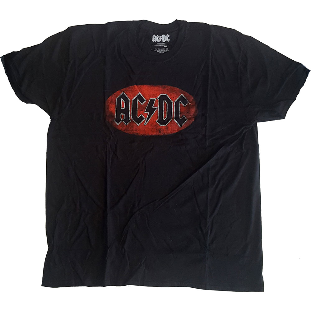 ACDC Oval Logo Vintage