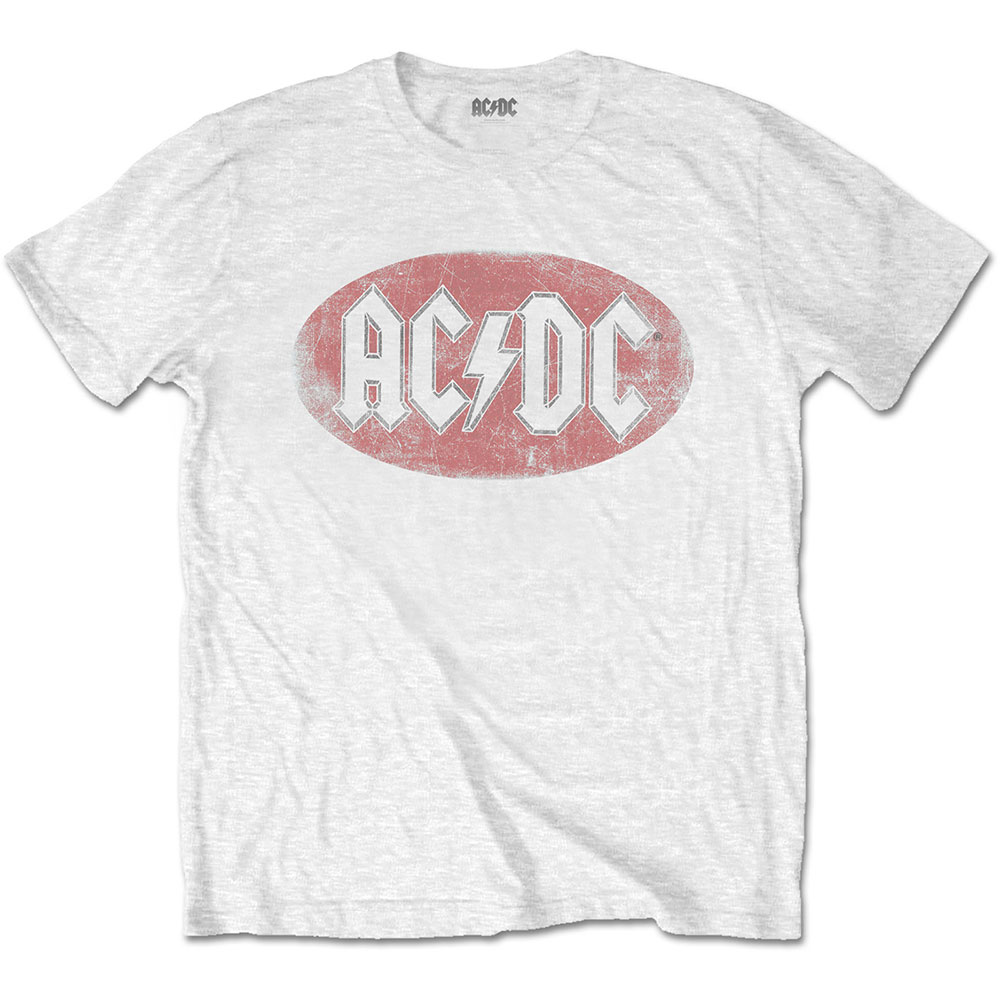 ACDC Oval Logo Vintage