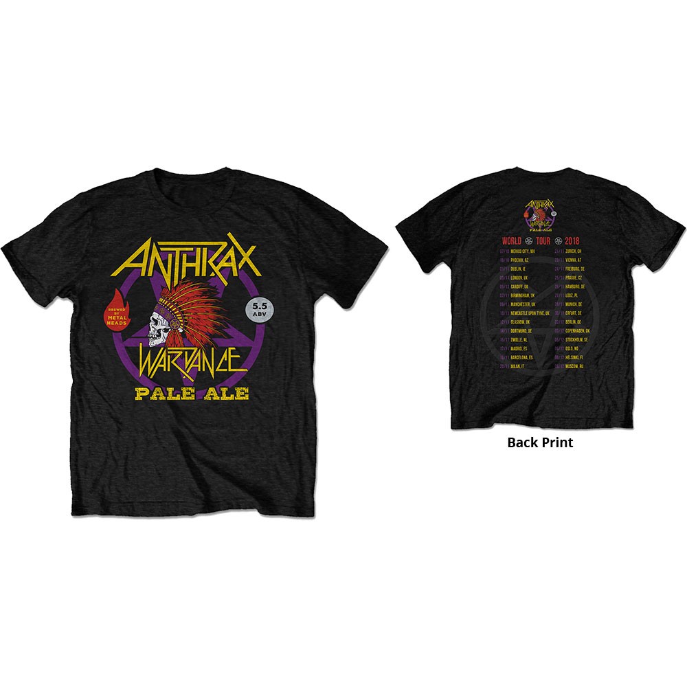 ANTHRAX War Dance Pale Ale World Tour 2018