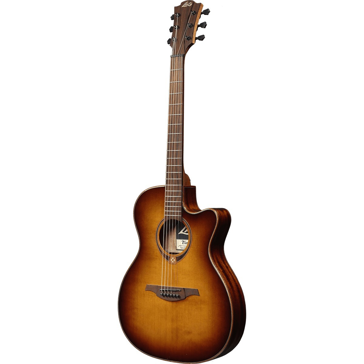 LAG Tramontane 118 Auditorium Slim Cutaway Electro Brown Shadow LAG Tramontane 118 Auditorium Slim Cutaway Electro Brown Shadow