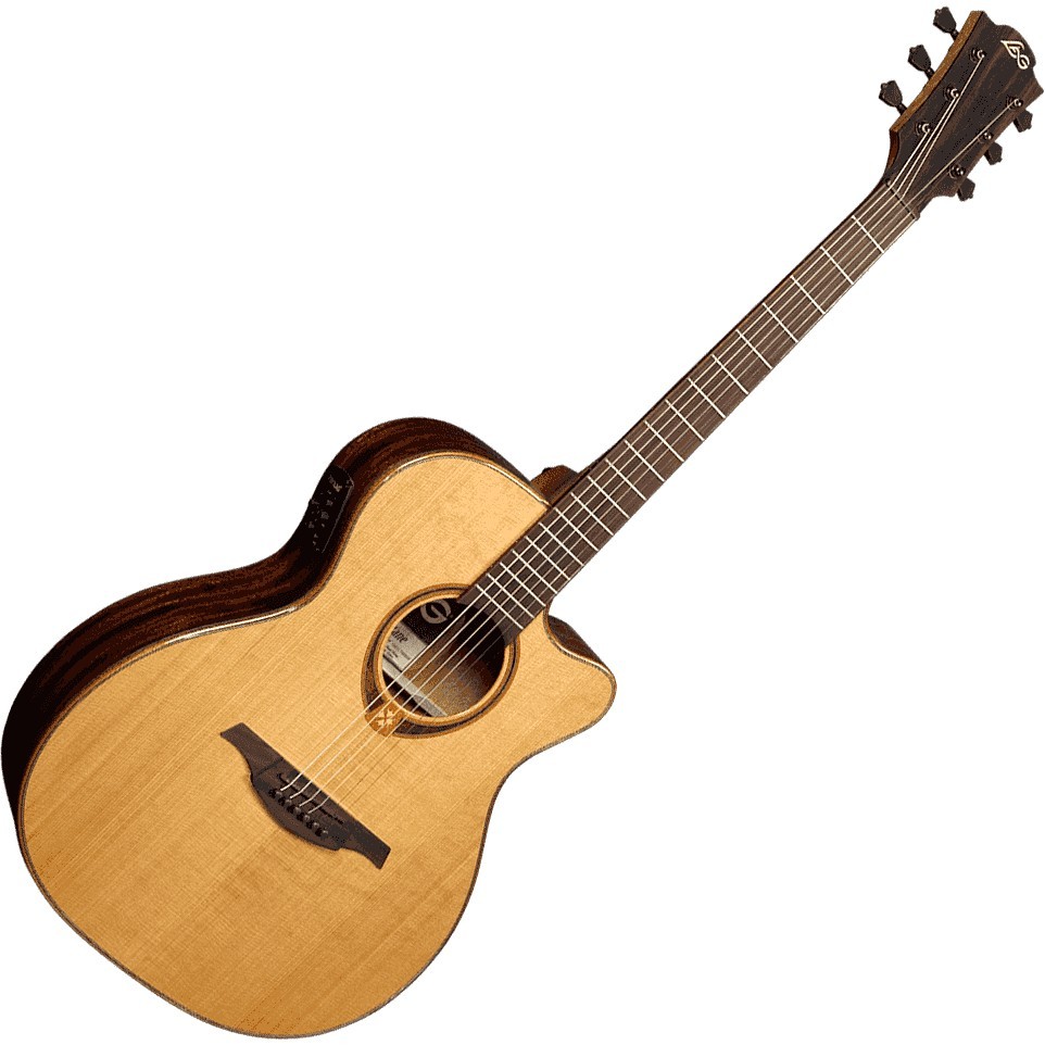 LAG Tramontane 118 Auditorium Slim Cutaway Electro