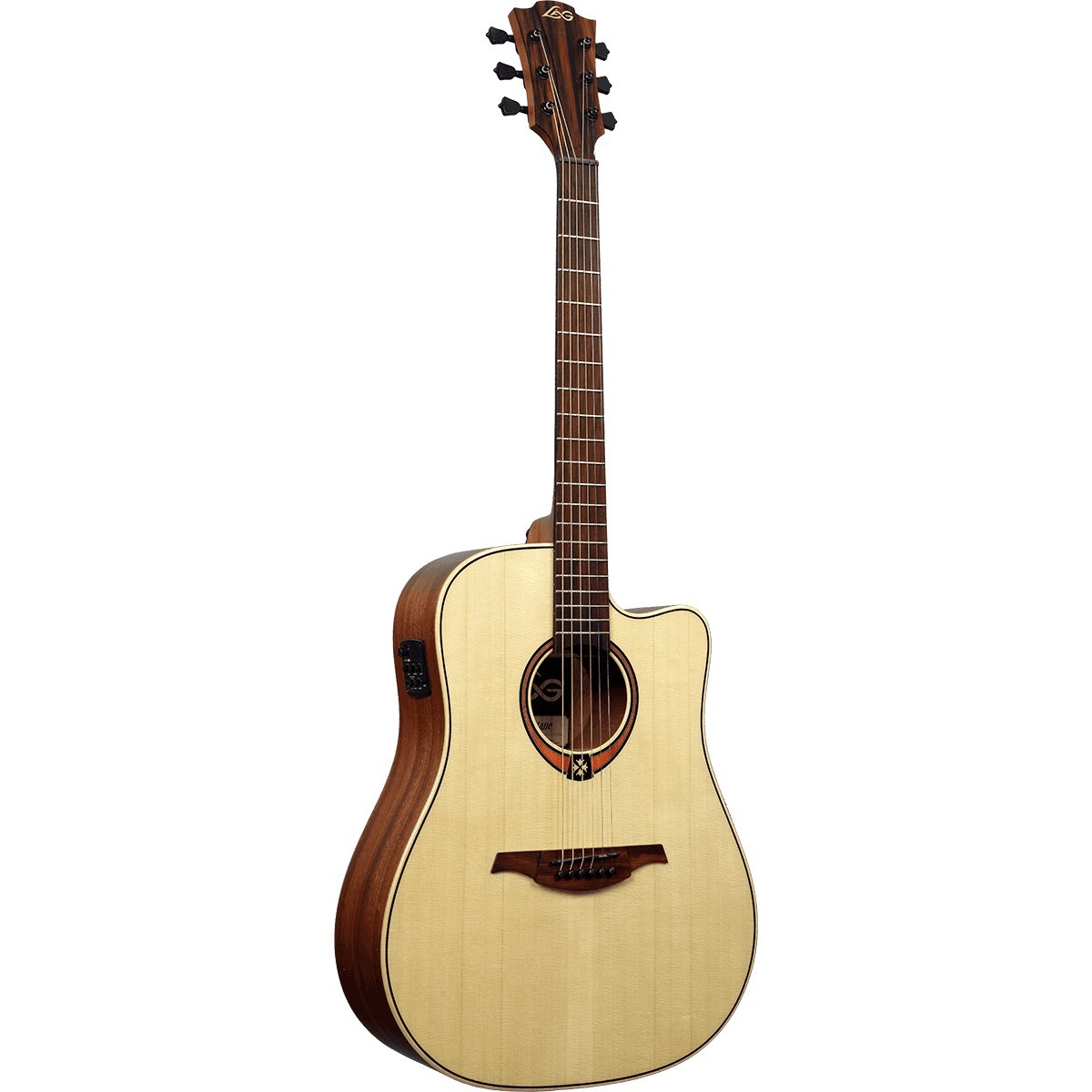 LAG Tramontane 88 Dreadnought Cutaway Electro