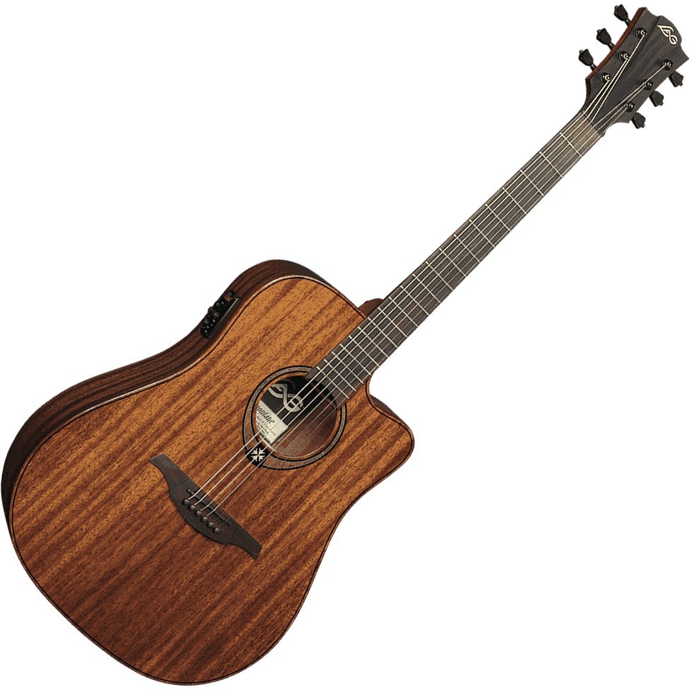 LAG Tramontane 98 Dreadnought Cutaway Electro