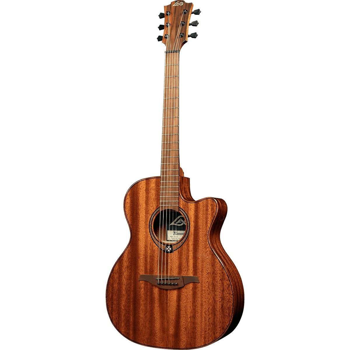 LAG Tramontane 98 Auditorium Cutaway Electro - GLA-T98ACE-2-B LAG Tramontane 98 Auditorium Cutaway Electro