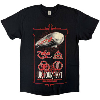 T-shirt LED ZEPPELIN UK Tour '71
