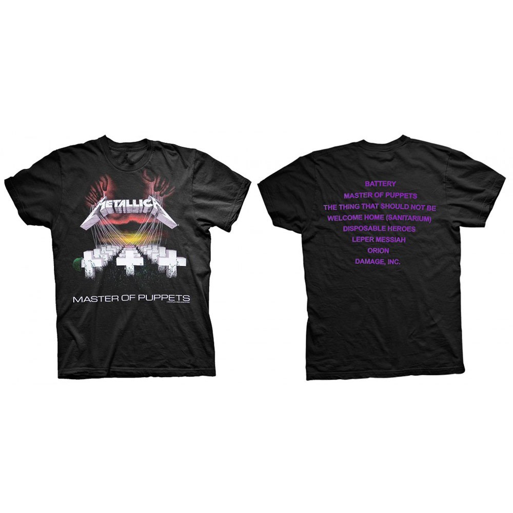 T-shirt METALLICA Master Of Puppets