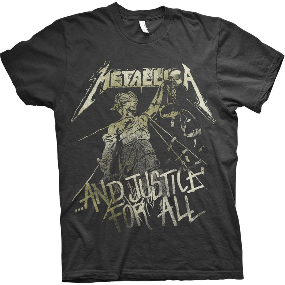 T-shirt METALLICA Justice Vintage