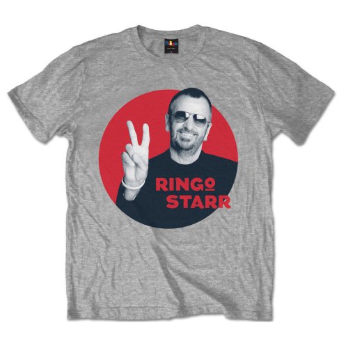 RINGO STARR Peace Red Circle