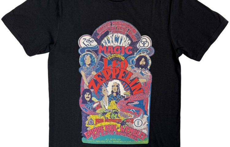 T-shirt LED ZEPPELIN Full Colour Electric Magic