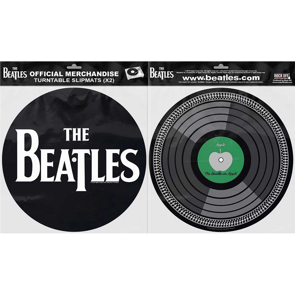 THE BEATLES Drop T Logo and Apple