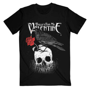 T-shirt BULLET FOR MY VALENTINE Raven
