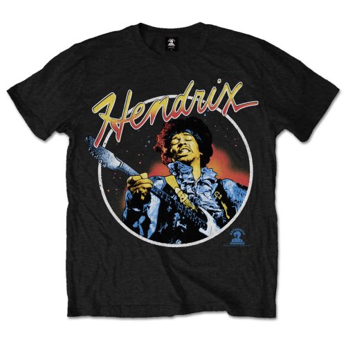 JIMI HENDRIX Script Circle